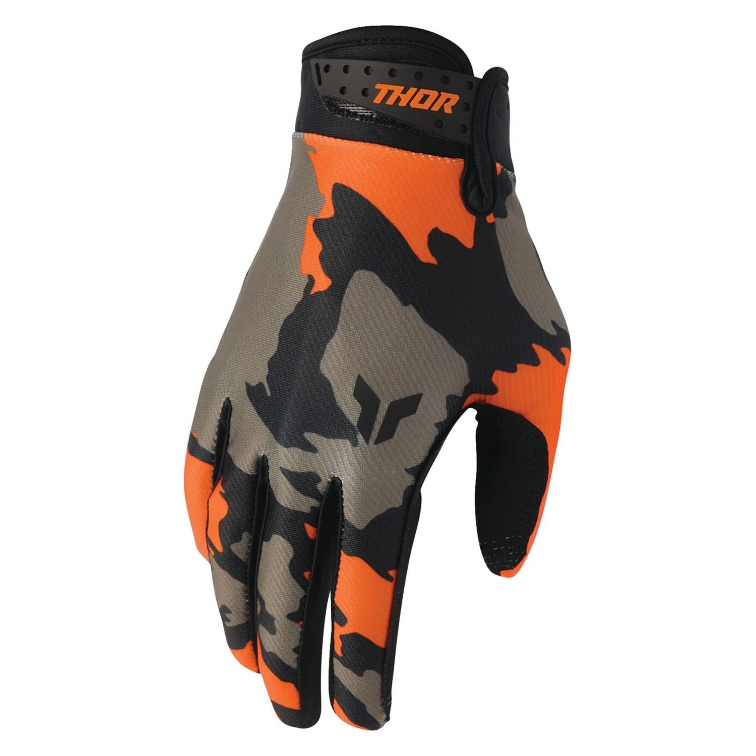 Thor 2026 Launchmode Hunter Orange Black MX Gloves